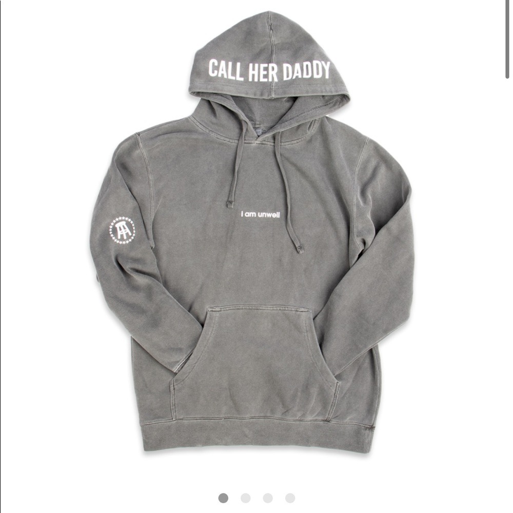 I AM LOOKING FOR - Call Her Daddy Gray Hoodie!!